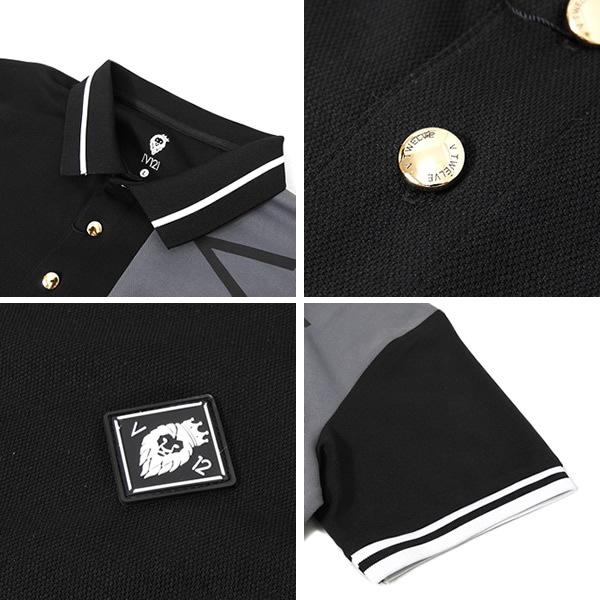 V12（ヴィ・トゥエルヴ） ゴルフ メンズ ポロシャツ 半袖 吸汗速乾