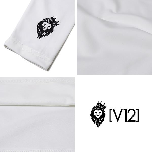 V12（ヴィ・トゥエルヴ） ゴルフ メンズ カットソー モックネック 長袖