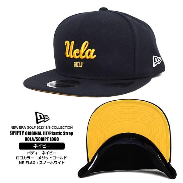 ニューエラゴルフ 帽子 キャップ メンズ 9FIFTY ORIGINALFIT UCLAコラボ ロゴ 刺繍 NEWERA 2023春夏｜p-springs｜03