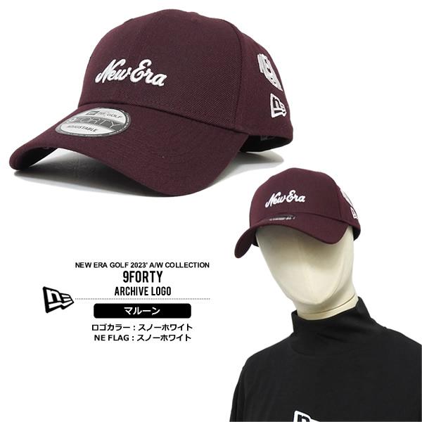 ニューエラゴルフ 帽子 キャップ メンズ ベースボールキャップ アーカイブロゴ 9FIFTY 抗菌効果 MICROERA Archive Logo NEWERA 2023秋冬｜p-springs｜05