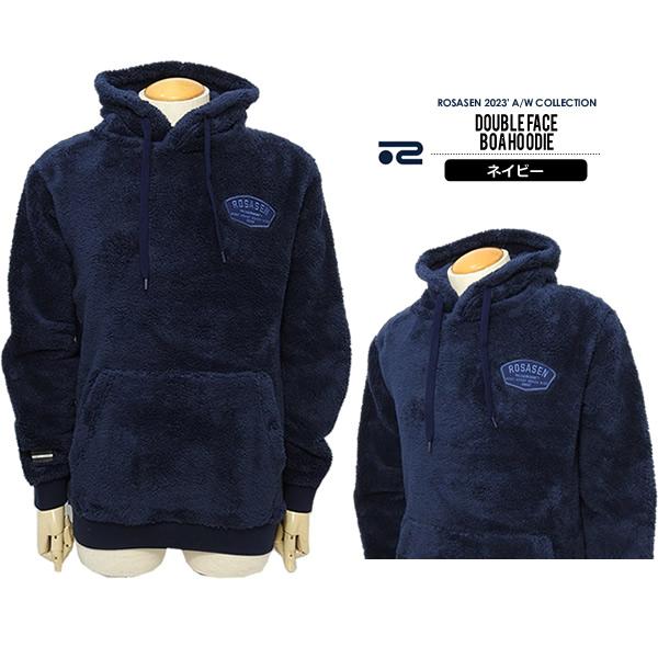 Rosasen（ロサーセン） ゴルフ メンズ ダブルフェイスボアパーカー