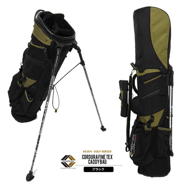 AS2OV（アッソブ） ゴルフ キャディバッグ スタンド式 8.5型