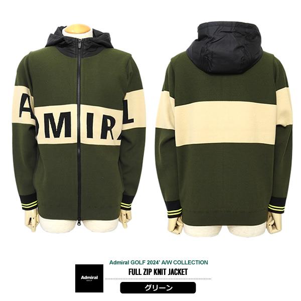 Admiral Golf（アドミラルゴルフ） メンズ ニットジャケット