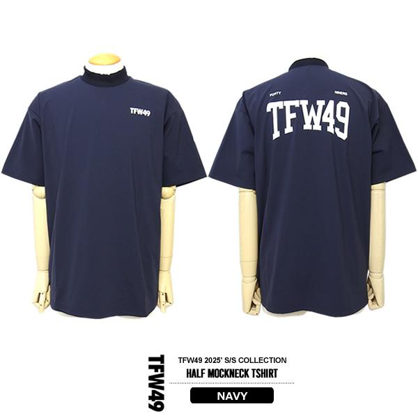 新品】TFW49 ゴルフ メンズ モックネック 半袖Tシャツ М 【公式通販】