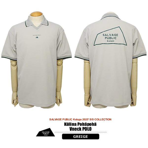 SALVAGE PUBLIC サルベージパブリック 半袖ポロシャツ SALVAGE PUBLIC Kolepa（サルベージ パブリック コレパ） メンズ