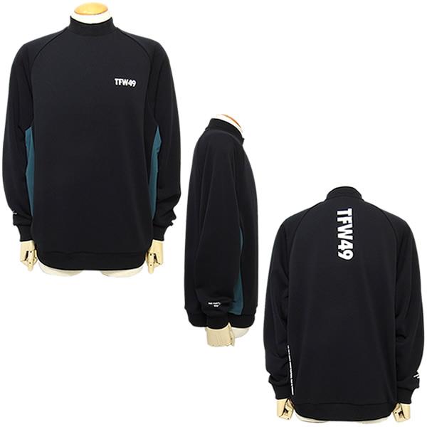 TFW49 ゴルフ メンズ カットソー モックネックプルオーバー 長袖 軽量