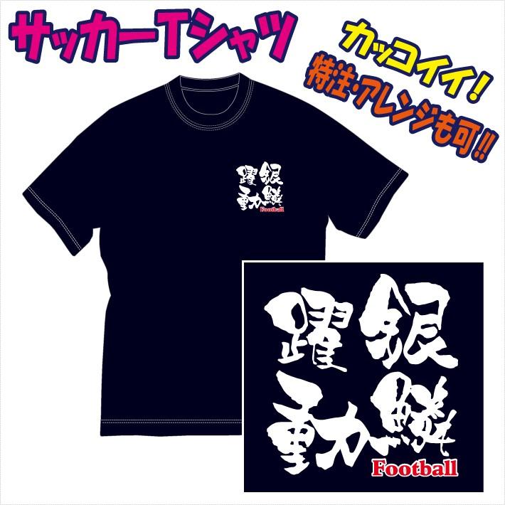 送料無料 メール便 サッカー 文字プリントｔシャツ 銀鱗躍動 他 デザイン確定から発送まで約1週間 色々なアレンジが可能です 1227soc 11 P Style777 通販 Yahoo ショッピング