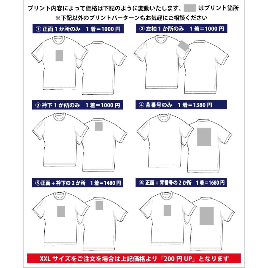 番号入り 半袖ドライTシャツ（15色/9サイズ）1着「1000円〜」着心地
