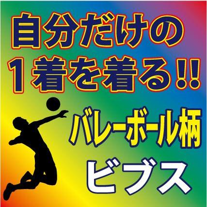 バレーボール ビブス/吸汗速乾素材 （ブラック 他 全9色） プリント柄