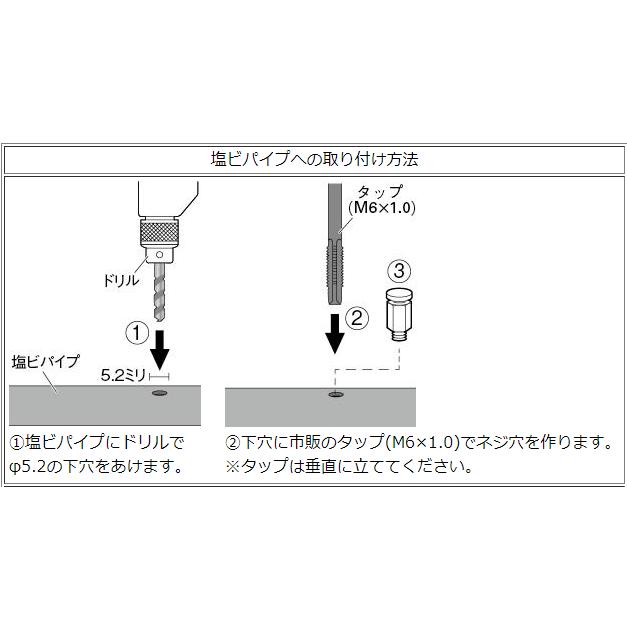 消雪 散水 ノズル　９０度タイプ｜p1-shop｜03