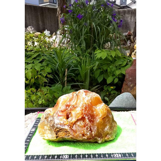 国産 瑪瑙 約2.8kg メノウ めのう カーネリアン 赤めのう パワーストーン 鑑賞石 水石 原石 天然石 美石 鉱物 インテリア 置物 R1