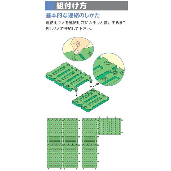 18枚入り スノコ すのこ 樹脂製 プラスチック製 ジョイント式 ジョイ 18枚入り スノコ すのこ 樹脂製 プラスチック製 ジョイント式 ジョイ