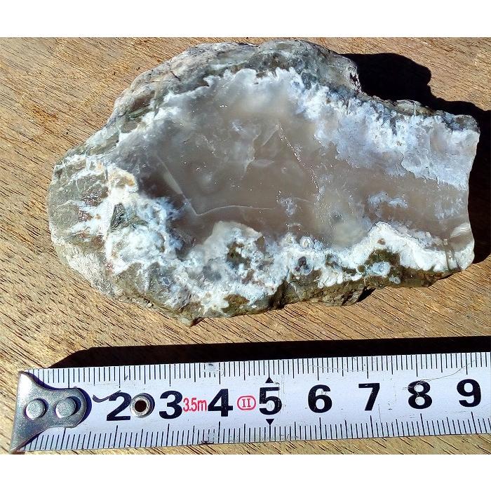 国産 瑪瑙 メノウ めのう 母岩付き 鑑賞石 原石 天然石 美石 鉱物 