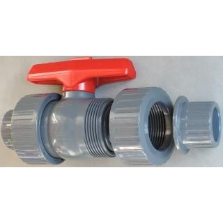 ユニオン ボールバルブ 塩ビ Pvc Ts式 ソケット式 接着式 50a Vp50用 水槽 排水 配管部品 継ぎ手 Ubvts50 ピーワンショップyahoo 店 通販 Yahoo ショッピング