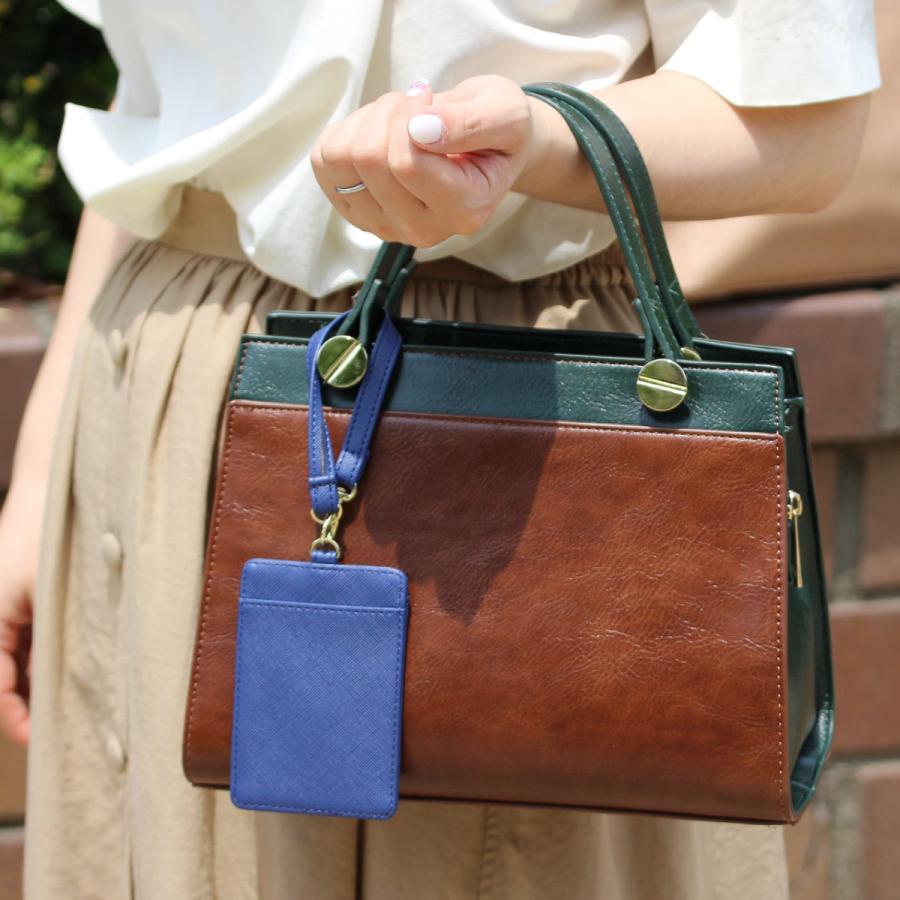 パスケース ICカードケース 定期入れ カードキーケース 社員証入れ ホルダー ケース カバー | ブランド登録なし | 13