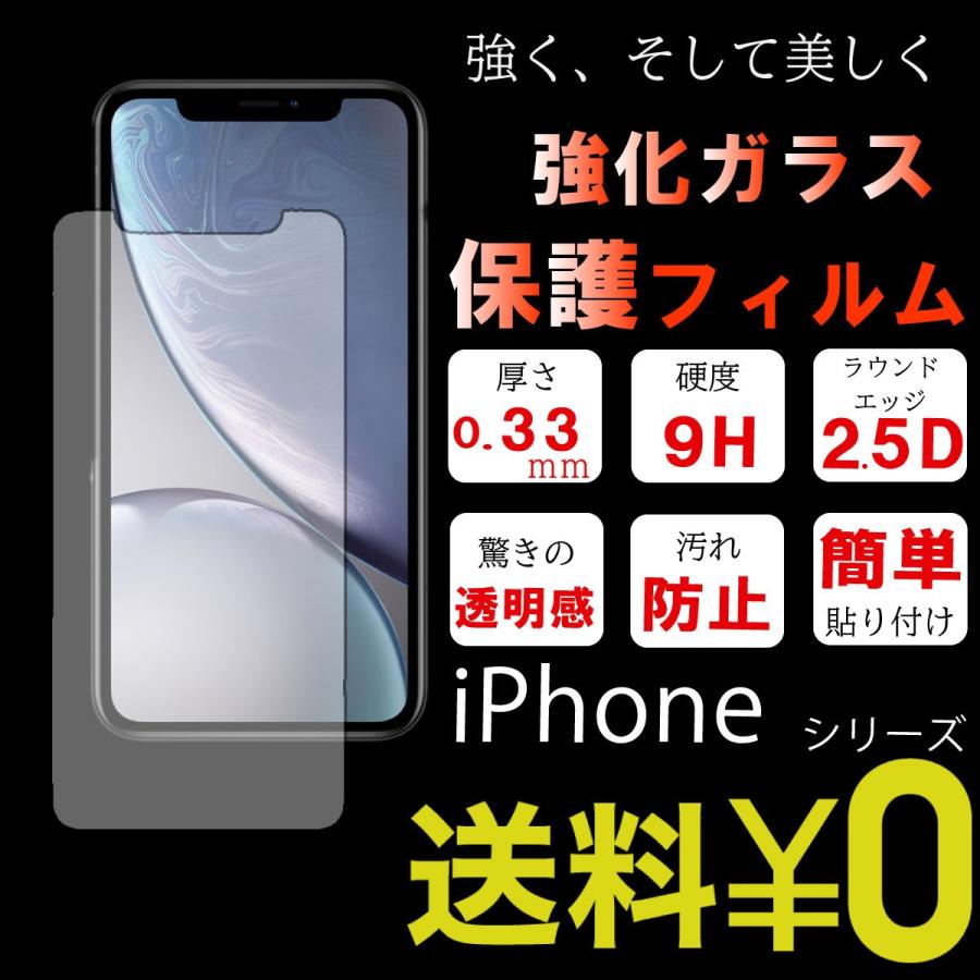 ガラスフィルム iPhone XR Xs Max X 8 7 6 6s 5 5s 5c SE Plus フィルム 保護フィルム 透明 高品質 強化 アイフォン ケース カバー | ブランド登録なし