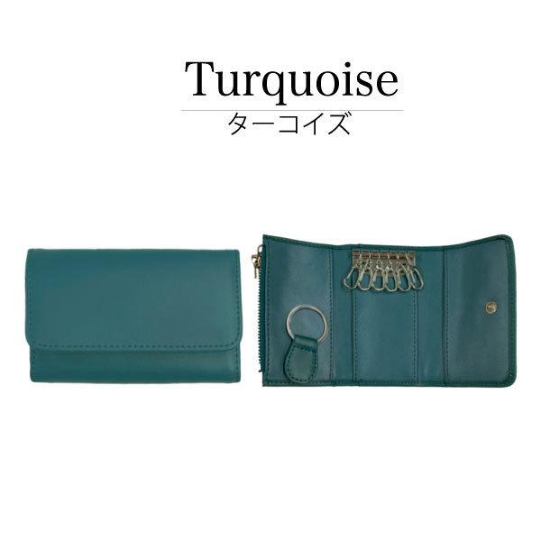 キーケース キーホルダー 本革 牛革 メンズ レディース スマートキー レザー ケース ホルダー カバー | ブランド登録なし | 04