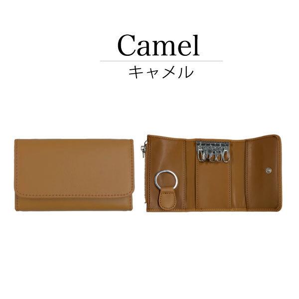 キーケース キーホルダー 本革 牛革 メンズ レディース スマートキー レザー ケース ホルダー カバー | ブランド登録なし | 05