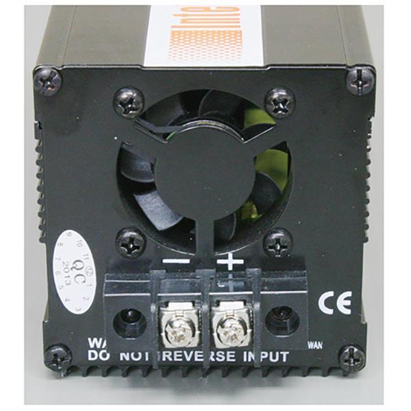 インバーター DC24V/AC100Vに変換 非防水 400W コンセント2口