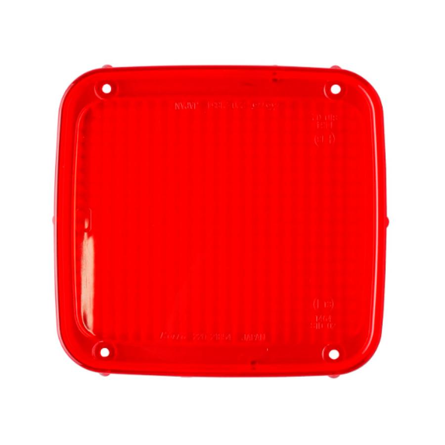 リアコンビネーションランプ交換用レンズ レッド 左右共通 小糸製 日本