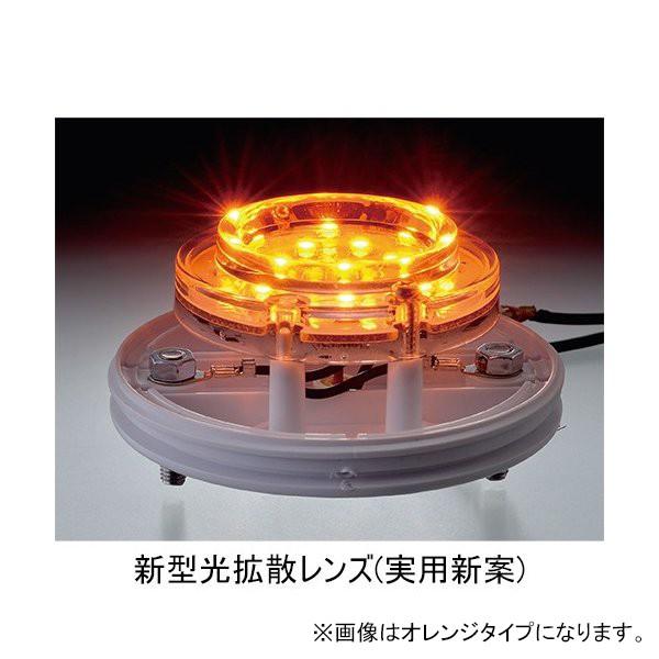マーカーランプ LED 12/24V イエロー 1個 SMD 防水 新型光拡散