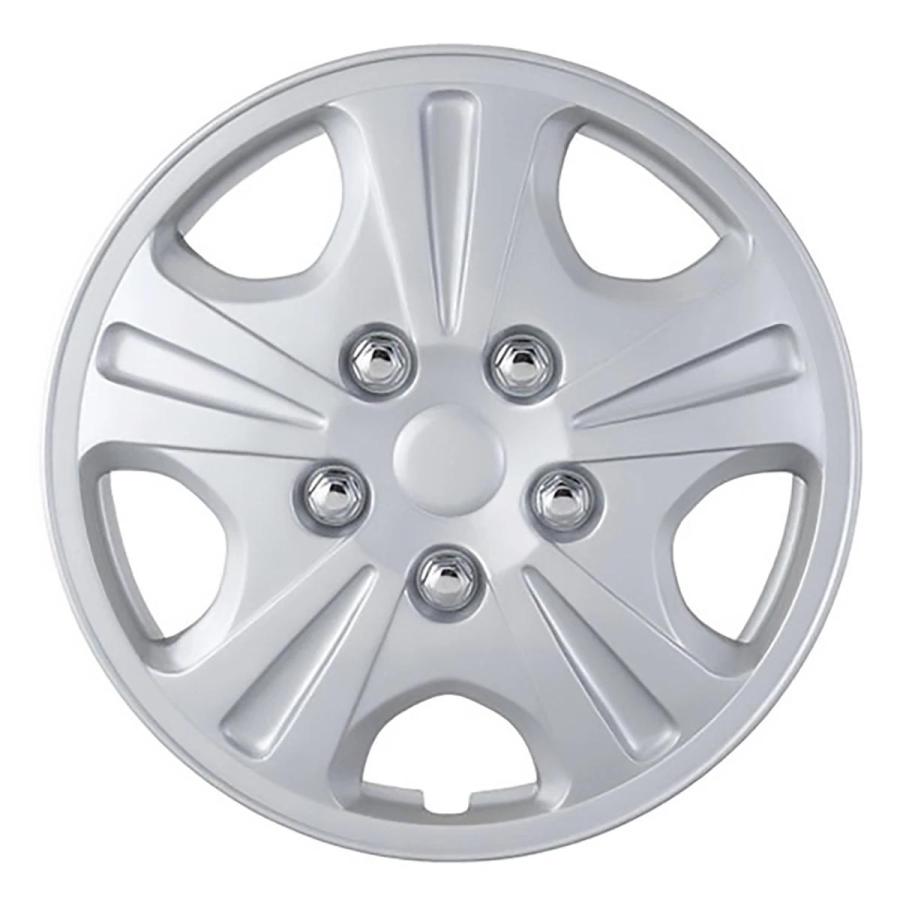 ホイールカバー ホイルキャップ 14インチ ABS 4枚入 シルバー スチール