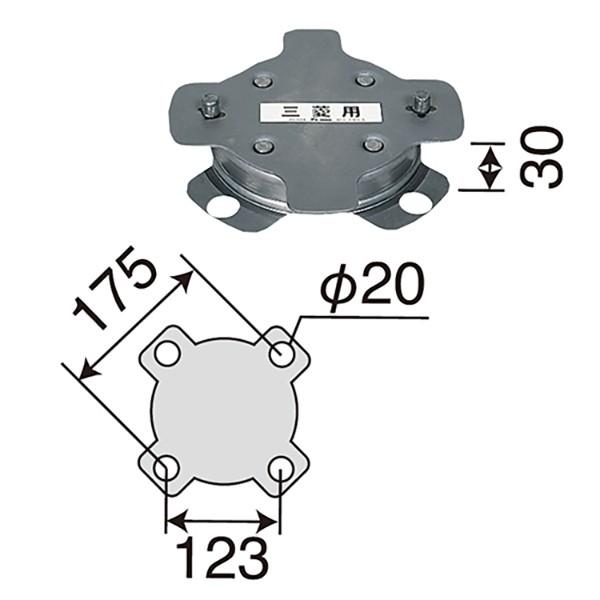 センターキャップ 22.5インチ トラック大型 三菱 リア 8穴 1枚入 JIS