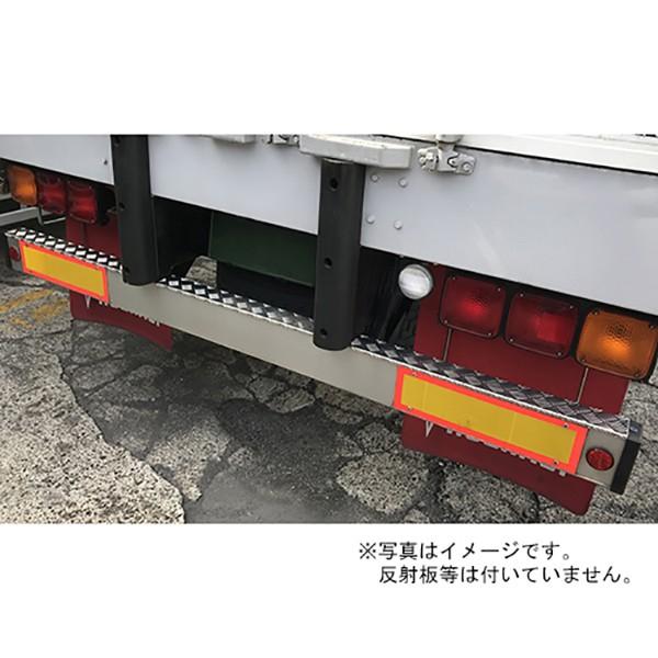 リアバンパー用 縞板 アルミ 滑り止め トラック 2000×48×10mm 外装