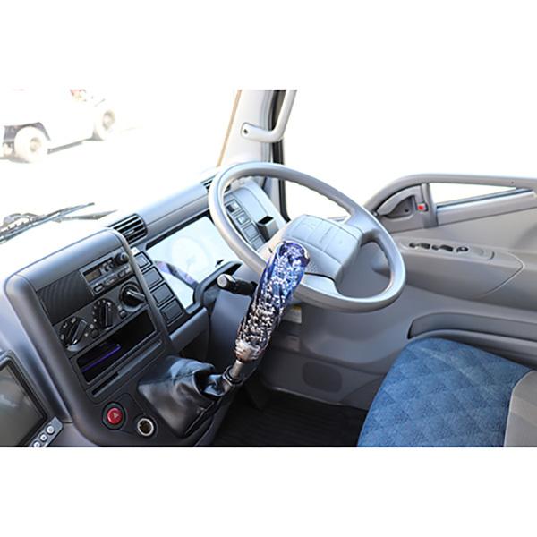 シフトノブ スモークブルー シフトレバー ドレスアップ トラック 軽トラ パーマン Yahoo ショッピング店 通販 Yahoo ショッピング