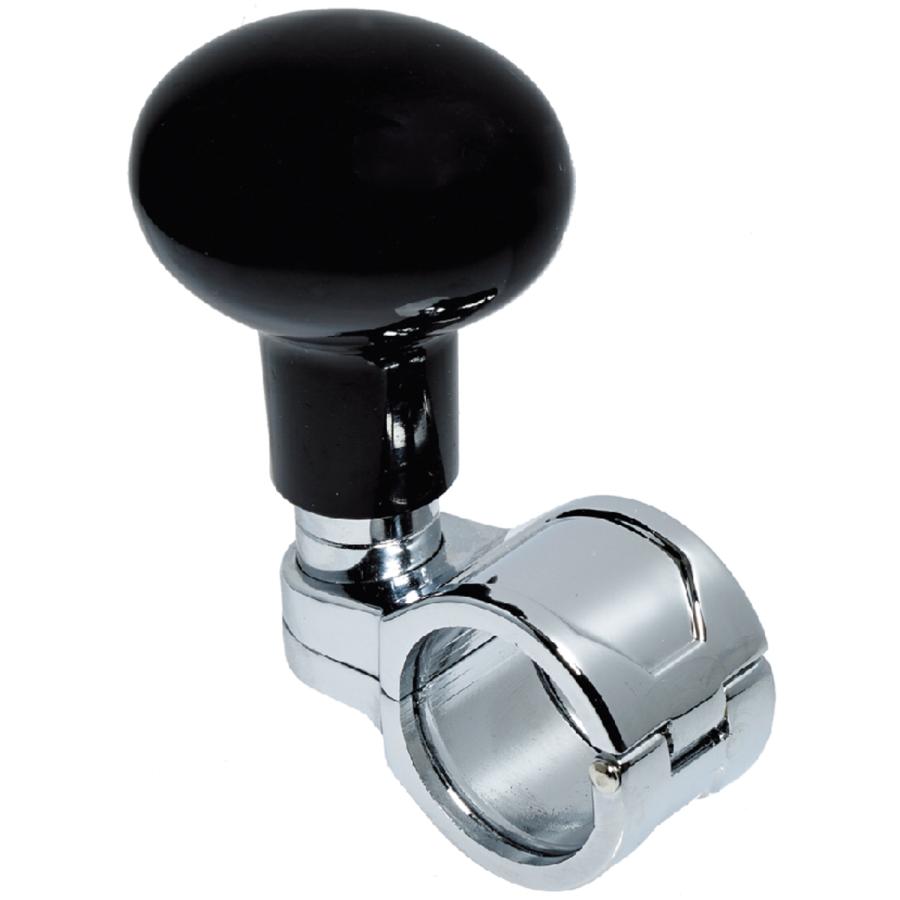 ハンドルスピンナー ブラック 26-32mm 楕円形 トラック用品 スピナー 