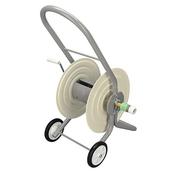 ホースドラム 組立式 日本製 巻取目安30m(内径15mm) ホースリール 散水