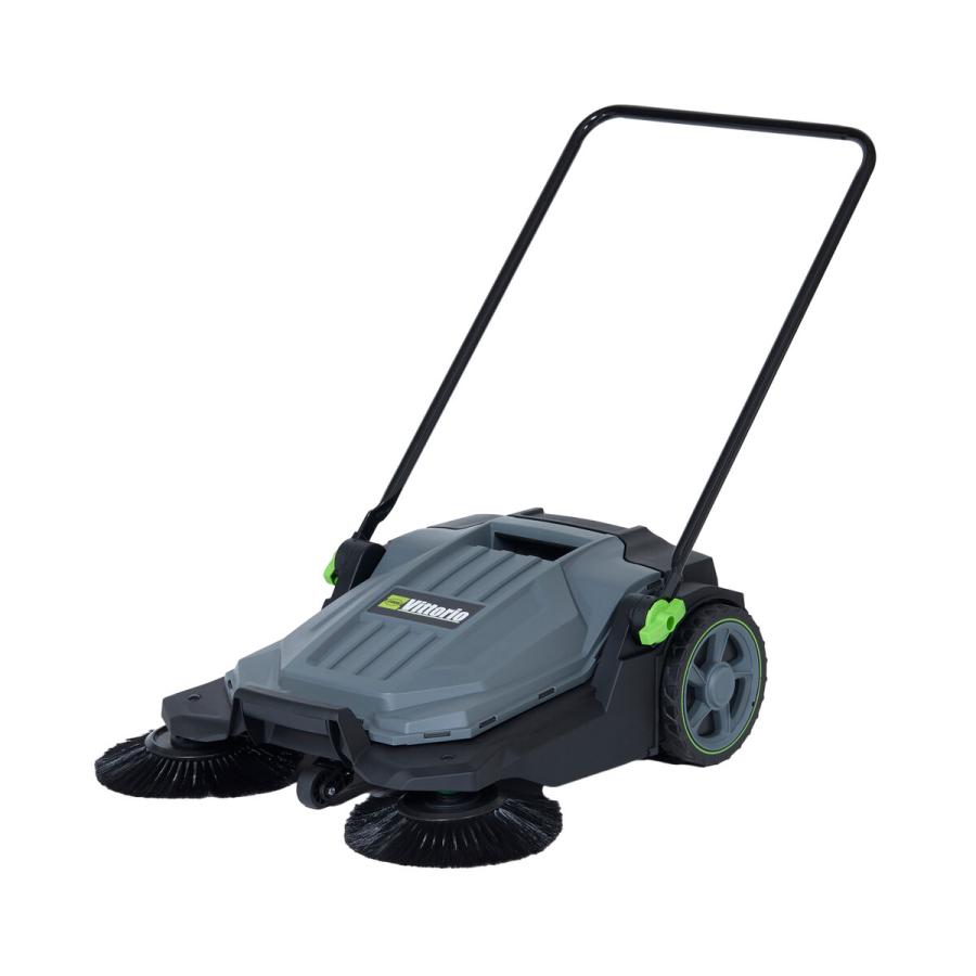 スイーパー 手動式 電源不要 掃除巾650mm ZSP-20 床 落ち葉 ホコリ回収