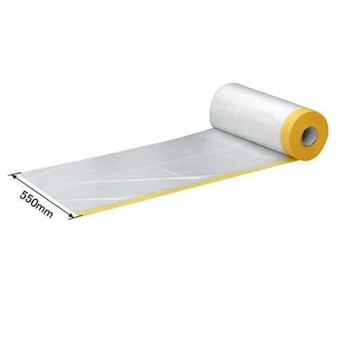 コロナ　マスカー550m/m×35m タンカルコロナマスカー 巾550mm×長さ35m 養生用マスキングシート 日本