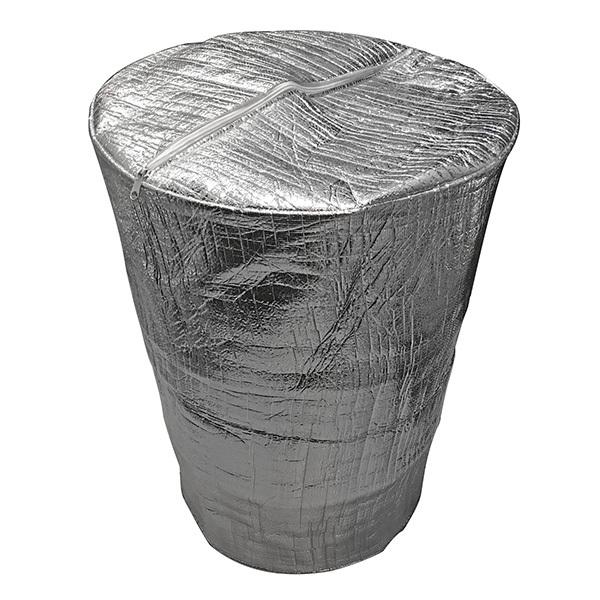 PAーMAN ドラム缶用 保温保冷カバー 200L 上面ファスナー付 防水なし