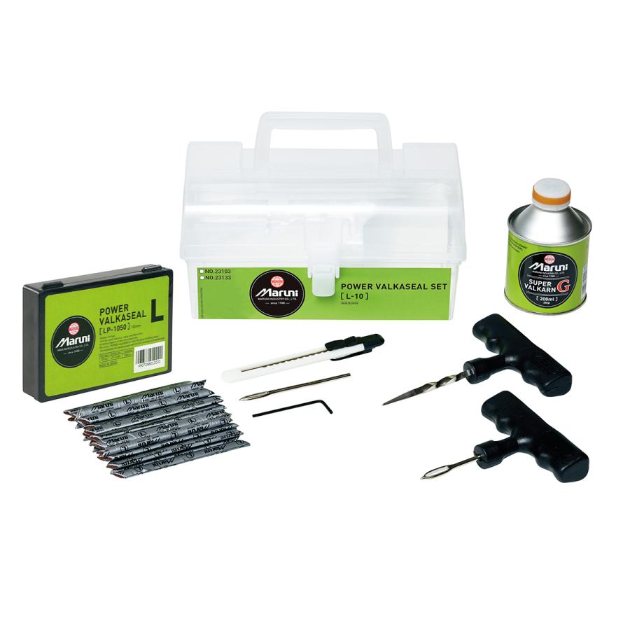 海外最新 パンク修理キット パワーバルカシールキット 乗用車 自動車 Maruni マルニ 輝く高品質な Www Doctor Plan Com