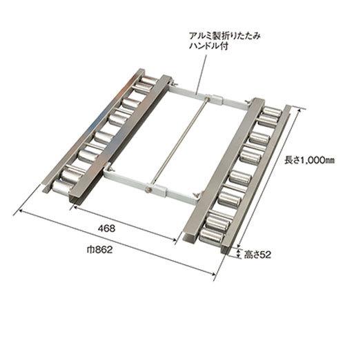 ローラー台 パレット移動用 1.5ton ステンレス パレットローダー 運搬 
