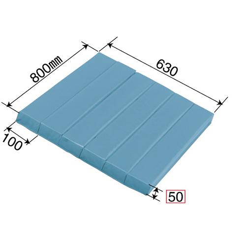 カバーパッド 荷物緩衝材 630×800mm 厚み50mm グレー ロールマット 引越 トラック用品｜pa-manshopy｜02