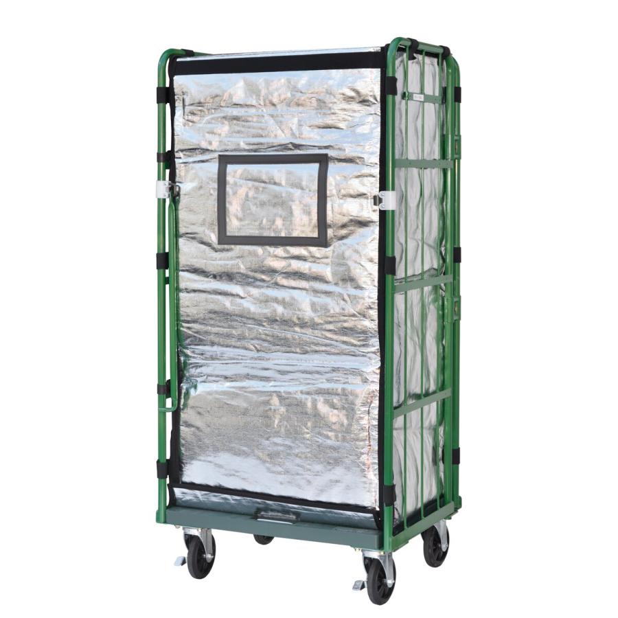 PAーMAN パレットテナーカバー 保温保冷用 720×530×1450mm 簡単装着 