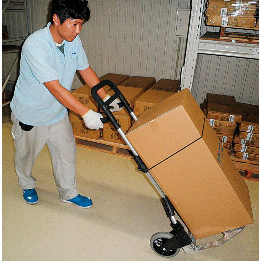 二輪台車 折りたたみ式 アルミ 積載荷重150kg キャリーカート 二輪台車 折りたたみ式 アルミ 積載荷重150kg キャリーカート