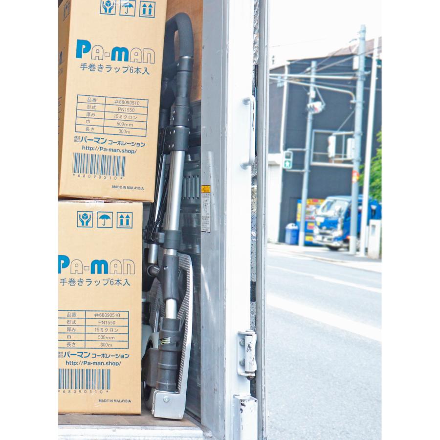 二輪台車 折りたたみ式 アルミ 積載荷重150kg キャリーカート 二輪台車 折りたたみ式 アルミ 積載荷重150kg キャリーカート