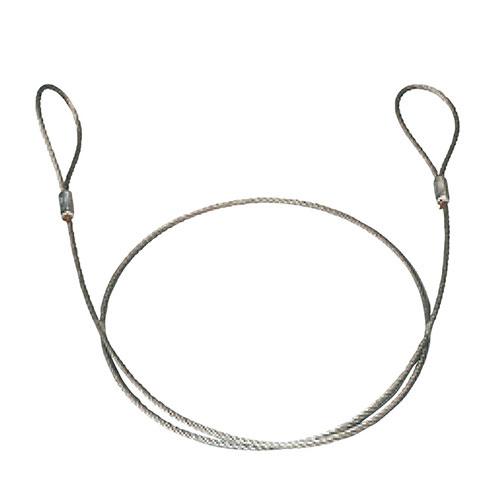 ワイヤー メッキ 玉掛 φ12mm×1m 4本セット JIS トラック用品 吊具 