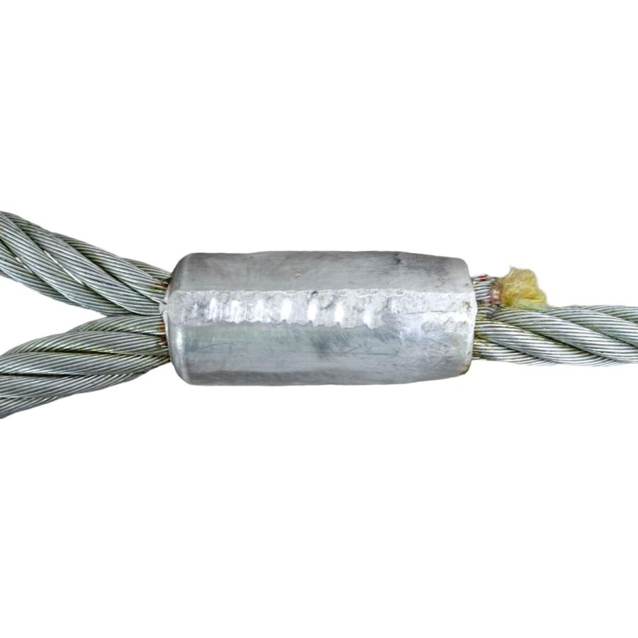 ワイヤー メッキ 玉掛 φ16×5m JIS 1本 使用荷重2.0t AL16×5 ワイヤー メッキ 玉掛 φ16×5m JIS 1本 使用荷重2.0t AL16×5