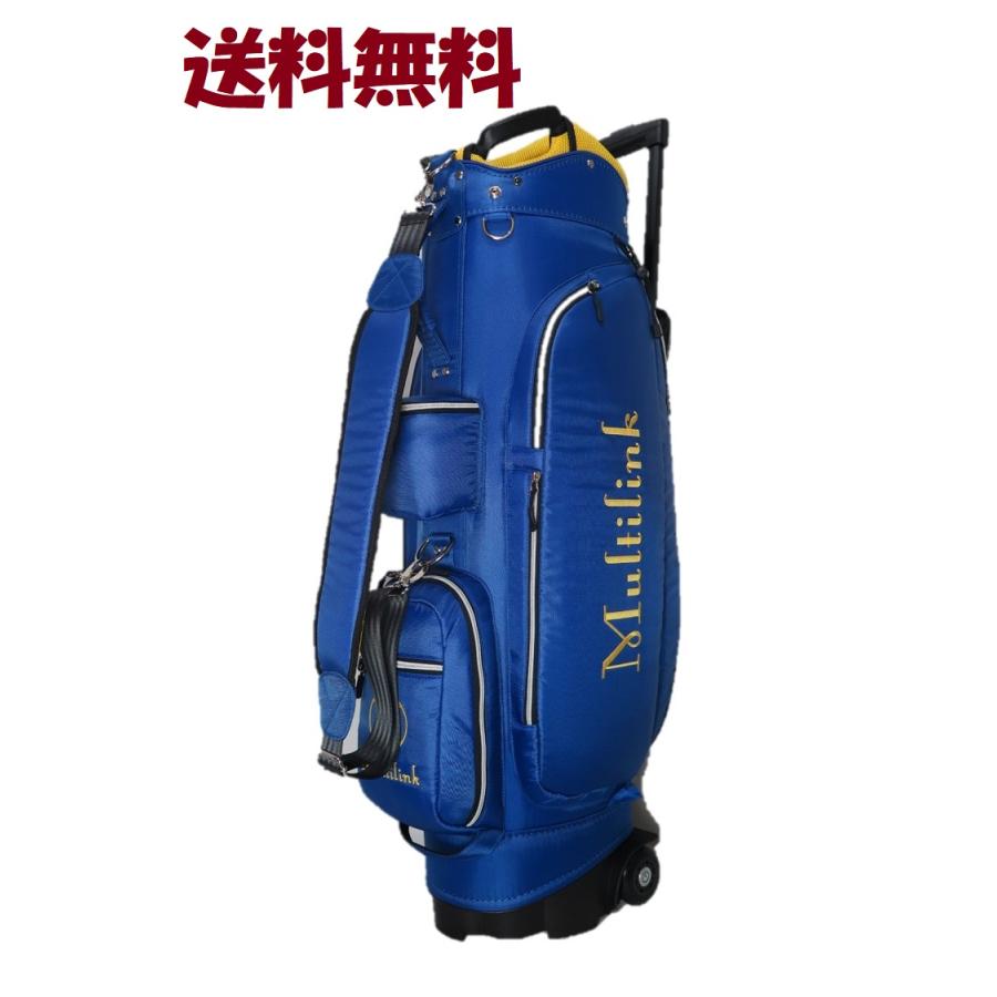 MULTILINK】キャスター付きキャディバッグ（ブルー） : PA-SHOP - 通販