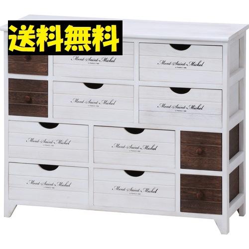 チェスト 完成品 アンティーク ４段 L リビング 収納 タンス ミッシェル2 チェスト 完成品 アンティーク 4段 M リビング 収納 タンス