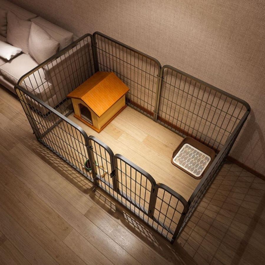 ペット ケージ アイアン ブラック サークル 犬 広い 折りたたみ ペット ケージ アイアン ブラック サークル 犬 広い 折りたたみ