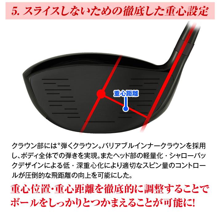 適合高反発ドライバーヘッド単体】マキシマックスブラック