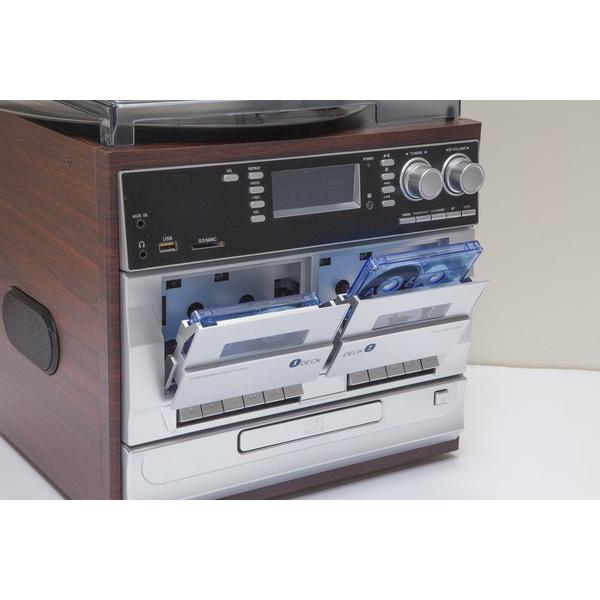 レコードもカセットも録音保存できる多機能マルチオーディオプレーヤー