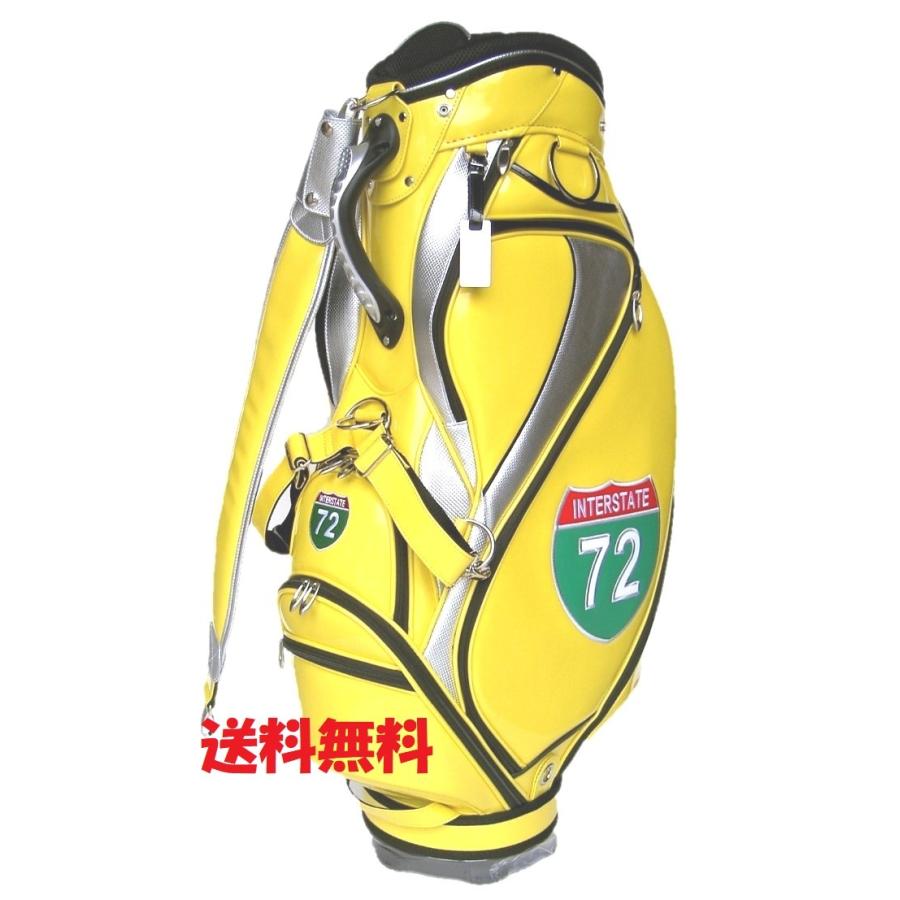 INTER STATE 【72】 オリジナルキャディバッグ！（イエロー） : PA