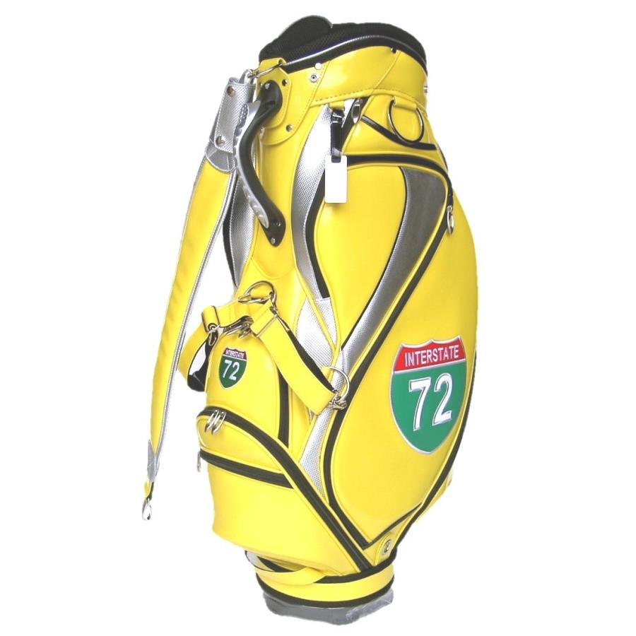 INTER STATE 【72】 オリジナルキャディバッグ！（イエロー） : PA