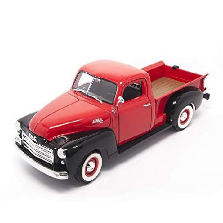 ＜並行輸入品＞[GMC]GMC 1950 Pickup Truck Red/Black 1/18 by Road Signature 92648 [並行輸入品]
